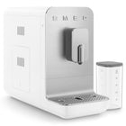 Automatic Coffee Machine with Built-in Grinder & Milk System (White)