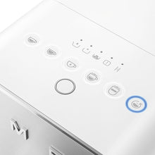 Automatic Coffee Machine with Built-in Grinder & Milk System (White)