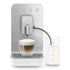 Automatic Coffee Machine with Built-in Grinder & Milk System (White)