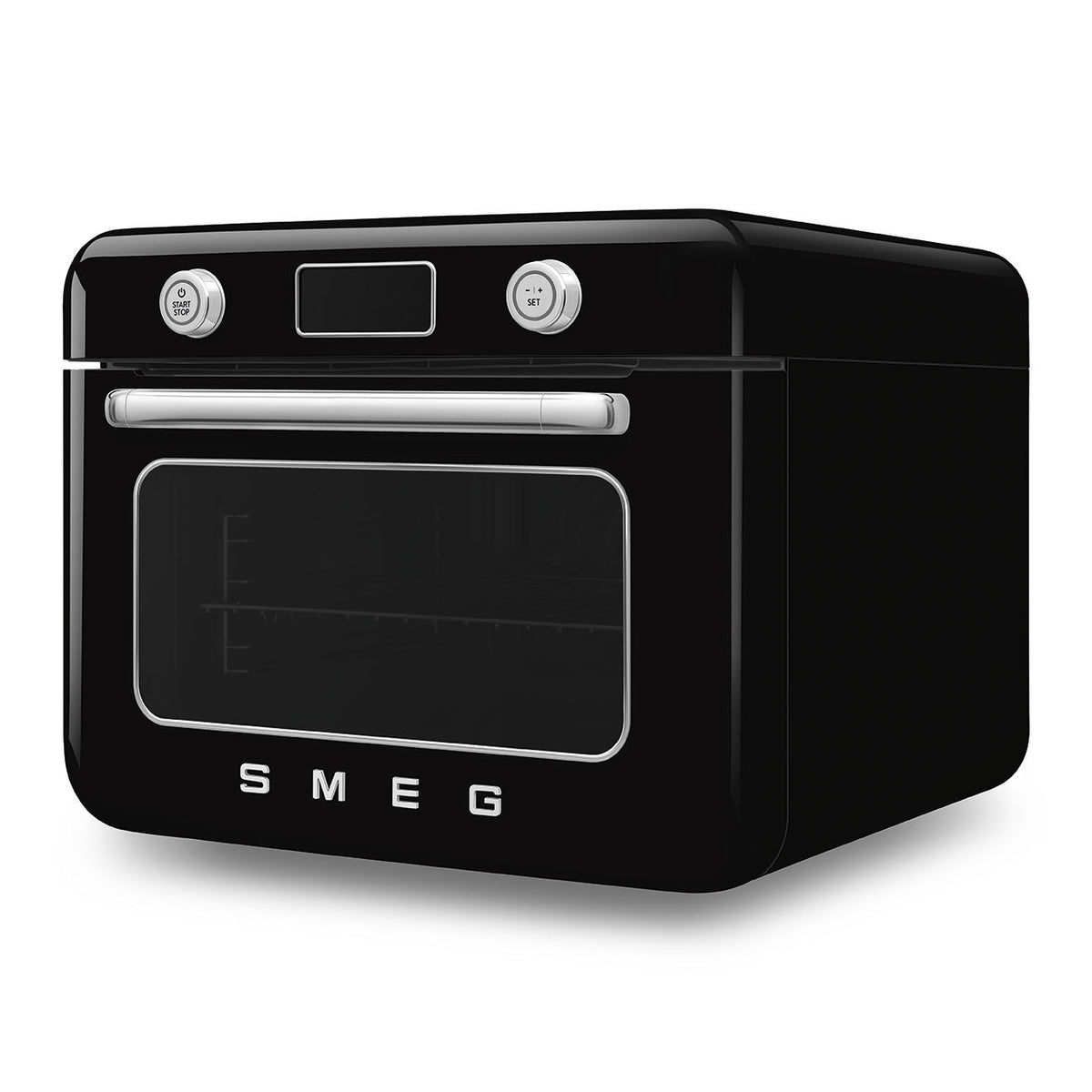 Retro Countertop Steam Oven (Black)
