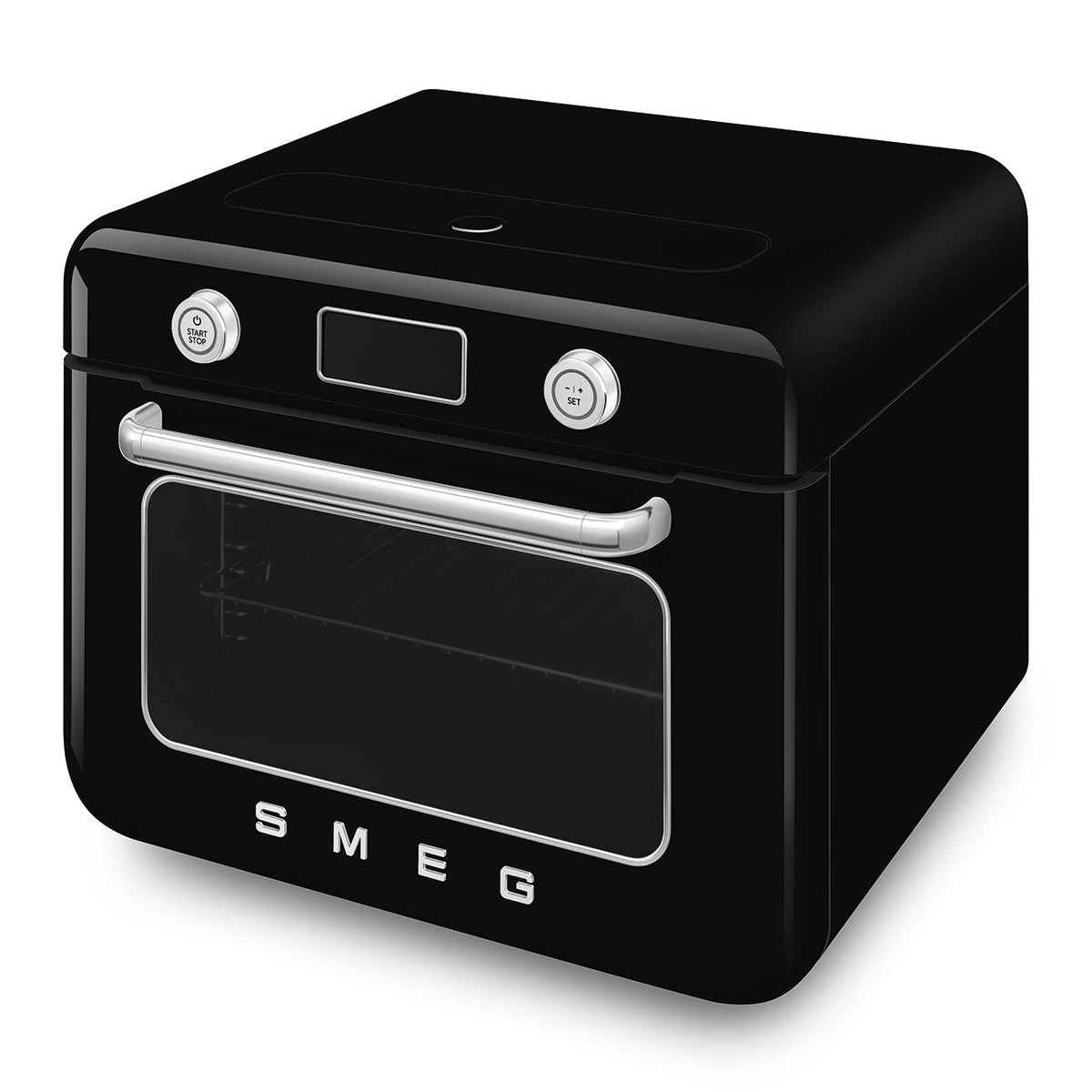 Retro Countertop Steam Oven (Black)