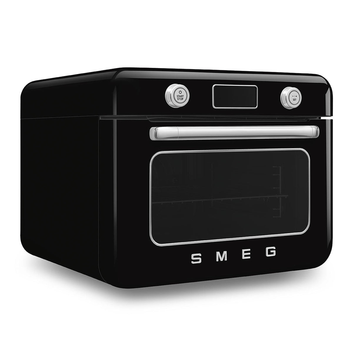 Retro Countertop Steam Oven (Black)