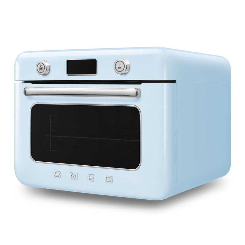 Retro Countertop Steam Oven (Pastel Blue)