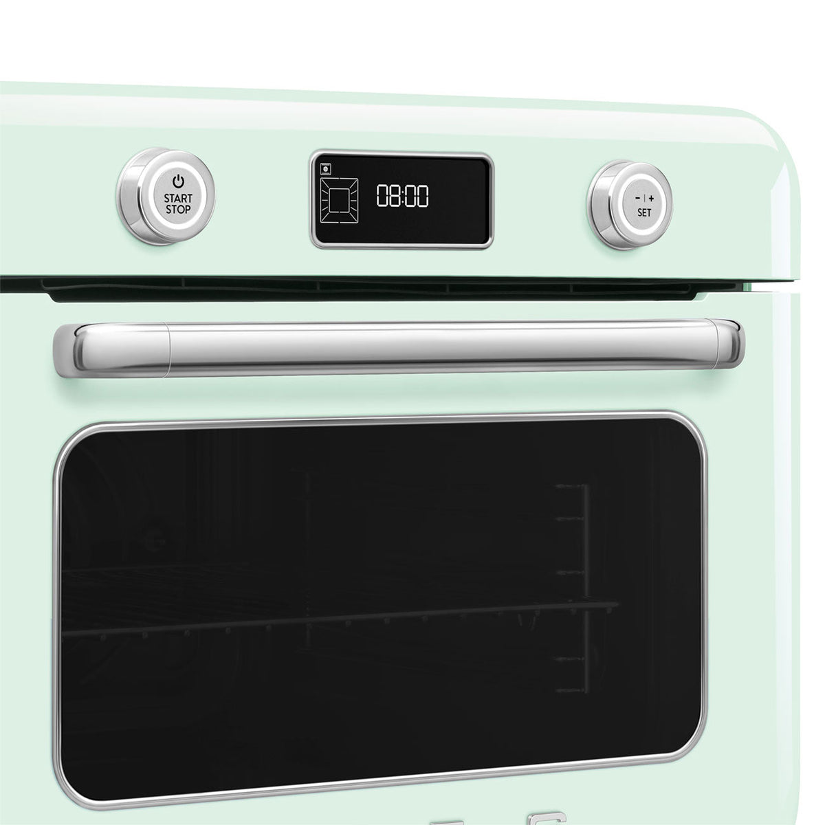 Retro Countertop Steam Oven (Pastel Green)