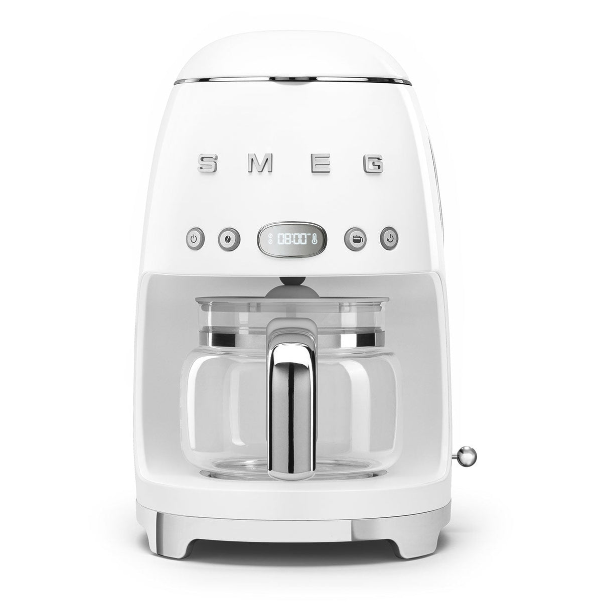 Drip Coffee Machine (White 50's Style Aesthetic)