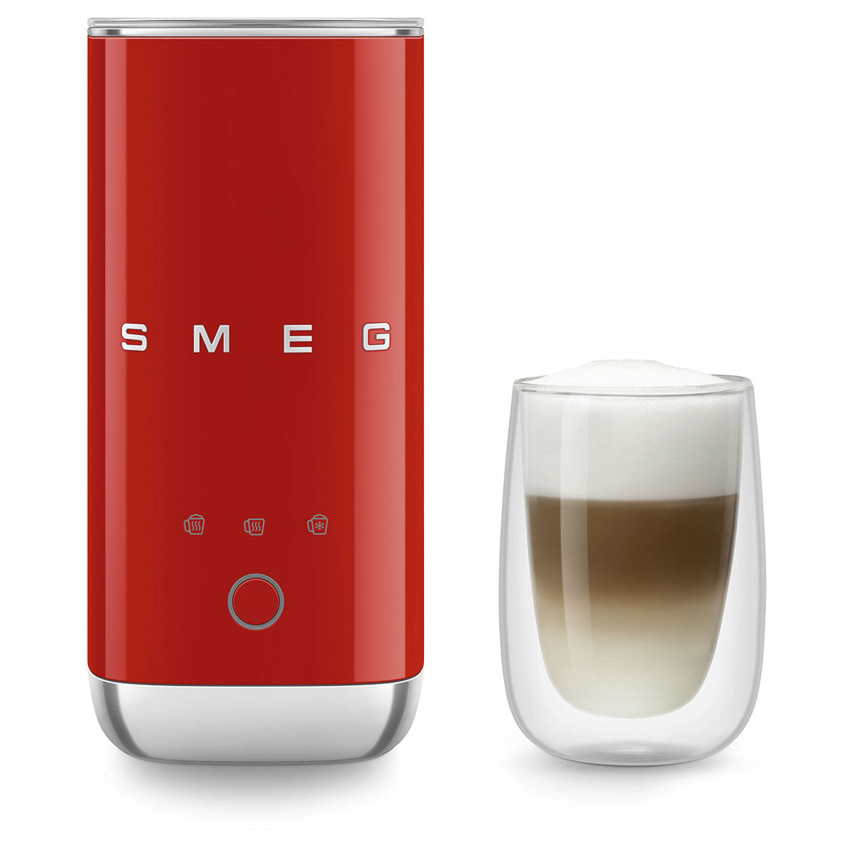 Electric Milk Frother (Red)