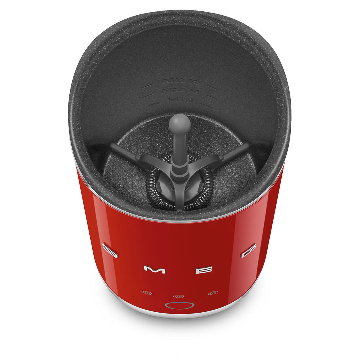 Electric Milk Frother (Red)