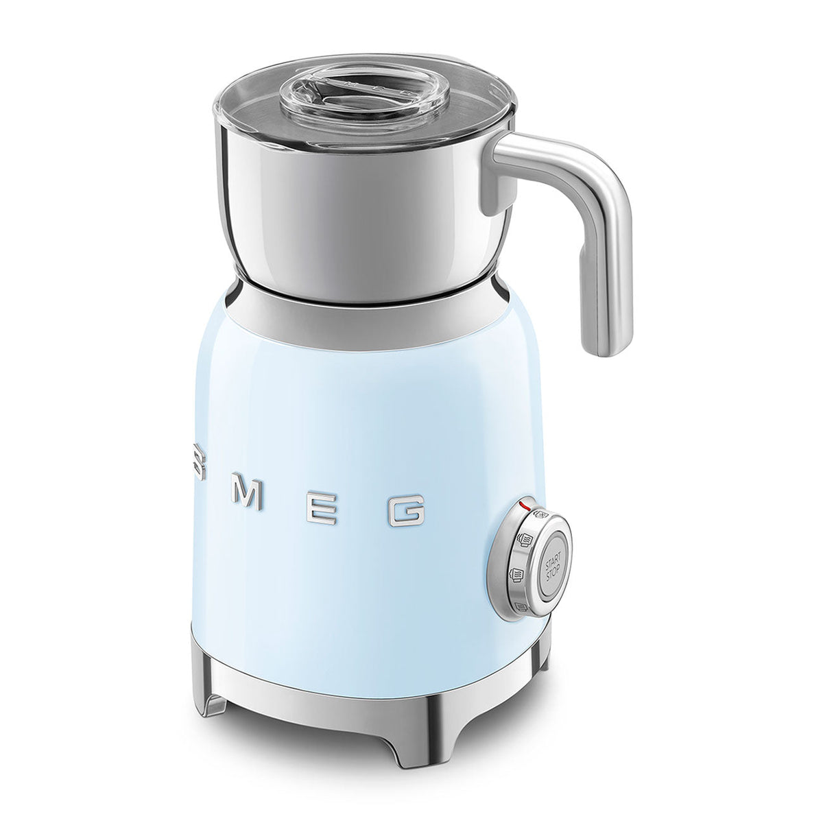 Electric Induction Milk Frother (Pastel Blue)