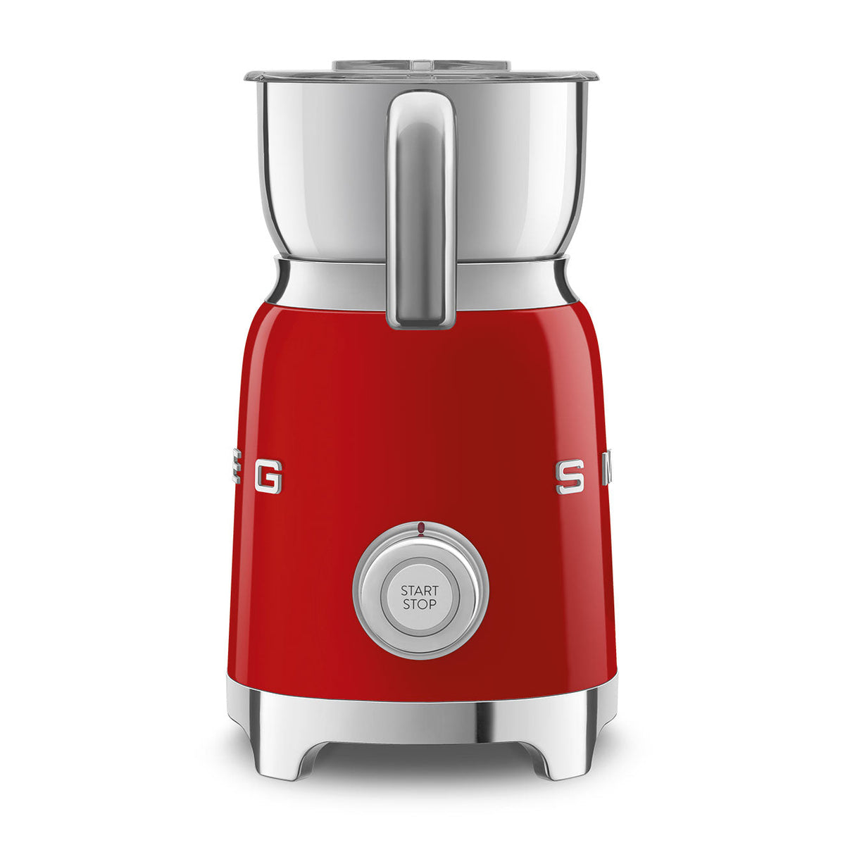 Electric Induction Milk Frother (Red)