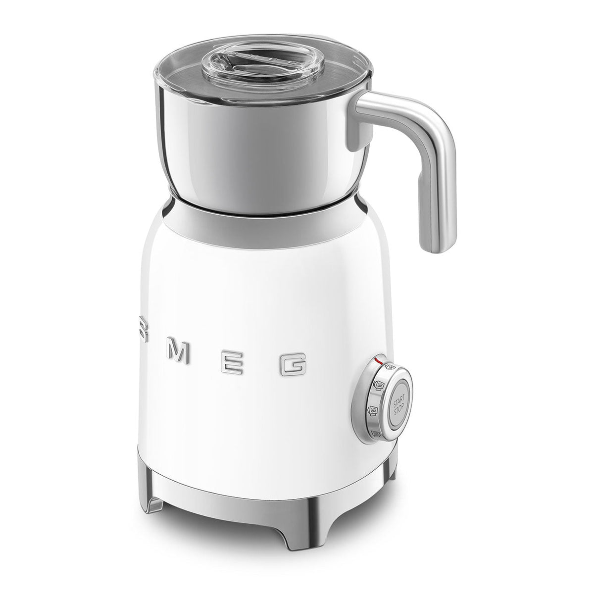 Electric Induction Milk Frother (White)
