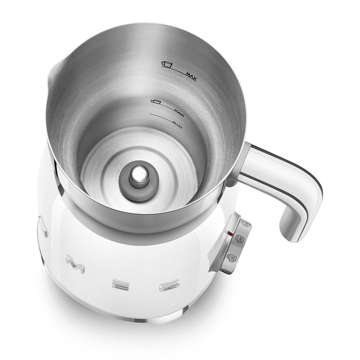 Electric Induction Milk Frother (White)