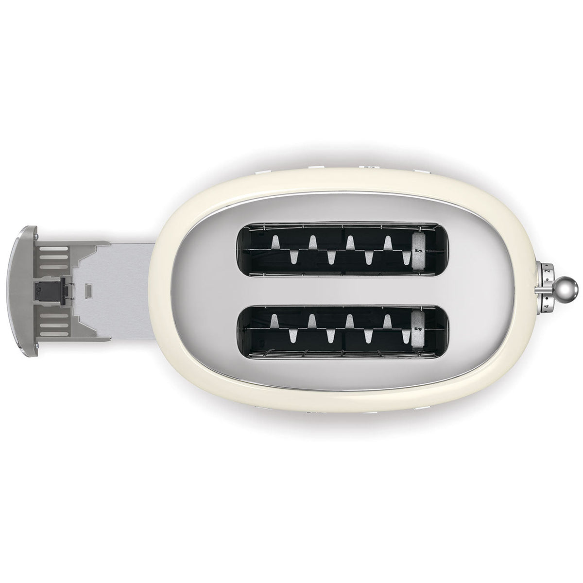 2 Wide Slot Toaster (Cream)