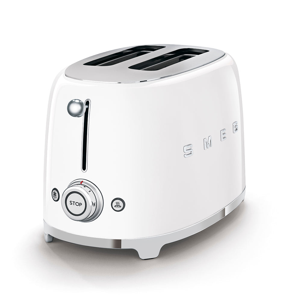 2 Wide Slot Toaster (White)