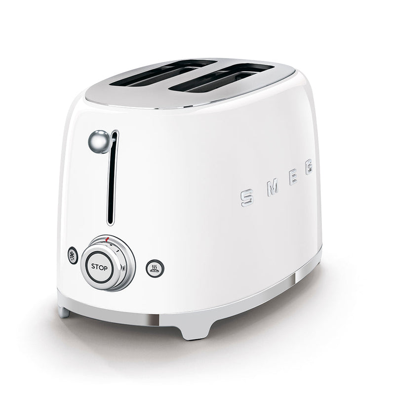 2 Wide Slot Toaster (White)