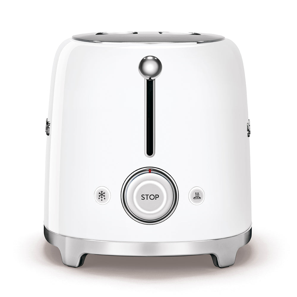 2 Wide Slot Toaster (White)