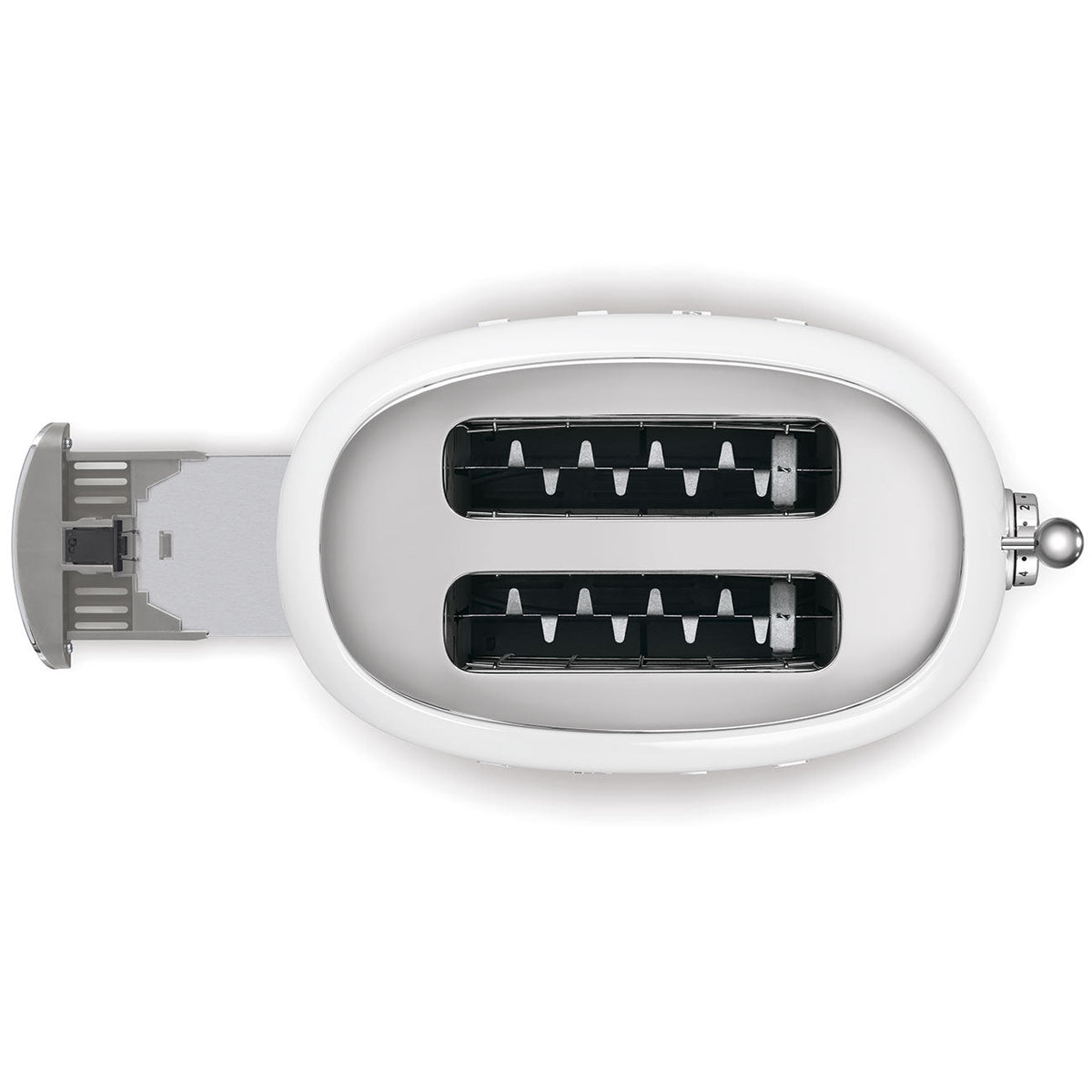 2 Wide Slot Toaster (White)
