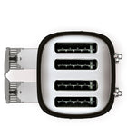 4 Wide Slot Toaster (Black)