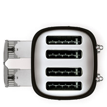 4 Wide Slot Toaster (Black)