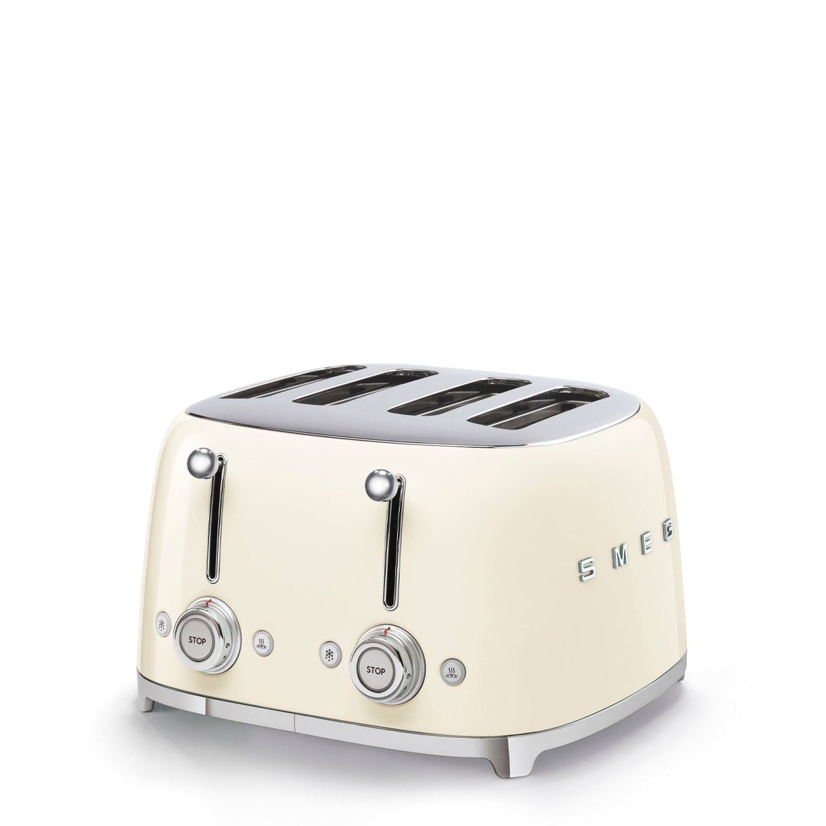 4 Wide Slot Toaster (Cream)