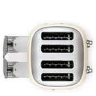 4 Wide Slot Toaster (Cream)