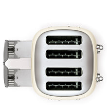 4 Wide Slot Toaster (Cream)