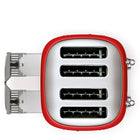 4 Wide Slot Toaster (Red)