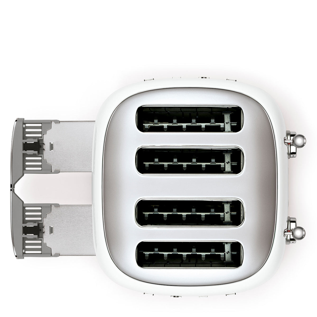 4 Wide Slot Toaster (White)