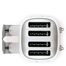 4 Wide Slot Toaster (White)